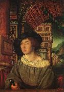 Portrait of a Young Man sf HOLBEIN, Ambrosius